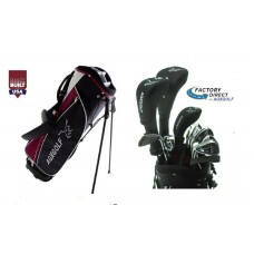 MENS LEFT or RIGHT HAND MAGNUM XS TOUR EDITION GOLF CLUB SET w460 DRIVER + #3 HYBRID+ 5-PW+PUTTER: OPTION TO INCLUDE STAND BAG and ADDITIONAL CLUBS 
